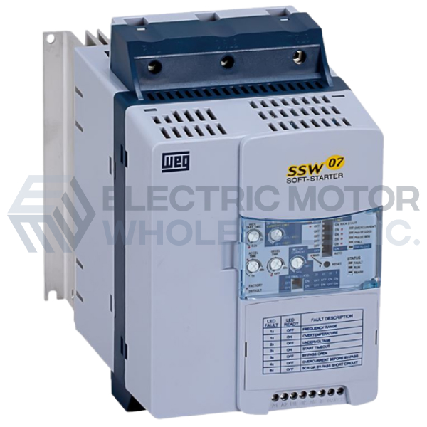 Image for 61Amp WEG SSW07 Reduced Voltage 220-575VAC Soft Starter SSW070061T5SZ
